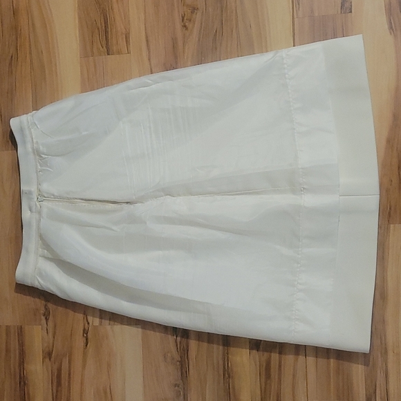 Vintage 60s 70s Lilli Ann Knit Cream Suit M - Picture 9 of 14